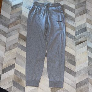 Grey adidas joggers